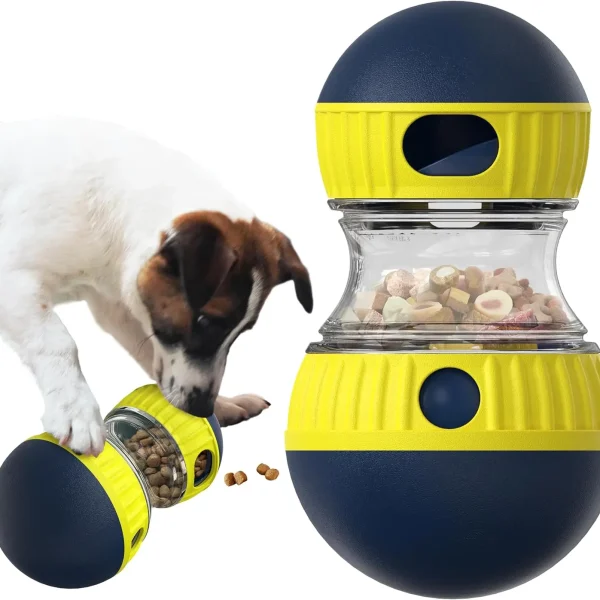 Large Size Dog Enrichment Toy for Medium/Small Dogs Treat Dispenser Bal Slow Feeder & Mental Stimulation, Ultimate Boredom Buster
