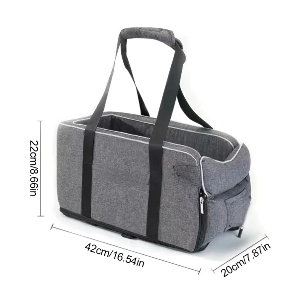 Multipurpose Center Console Pet Car Seat for Dogs & Cats