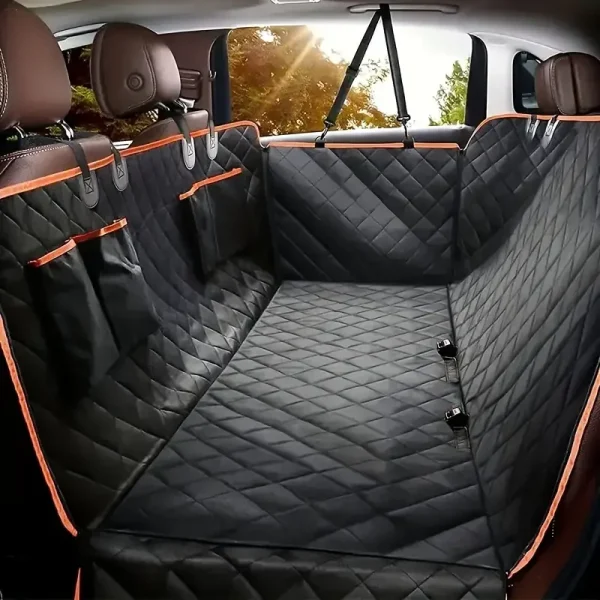Dog Car Seat Cover for Pets 100% Waterproof Hammock Scratch Proof Nonslip Durable Soft